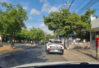 Tres vehículos se accidentan en el sector del Barrio de Culiacán