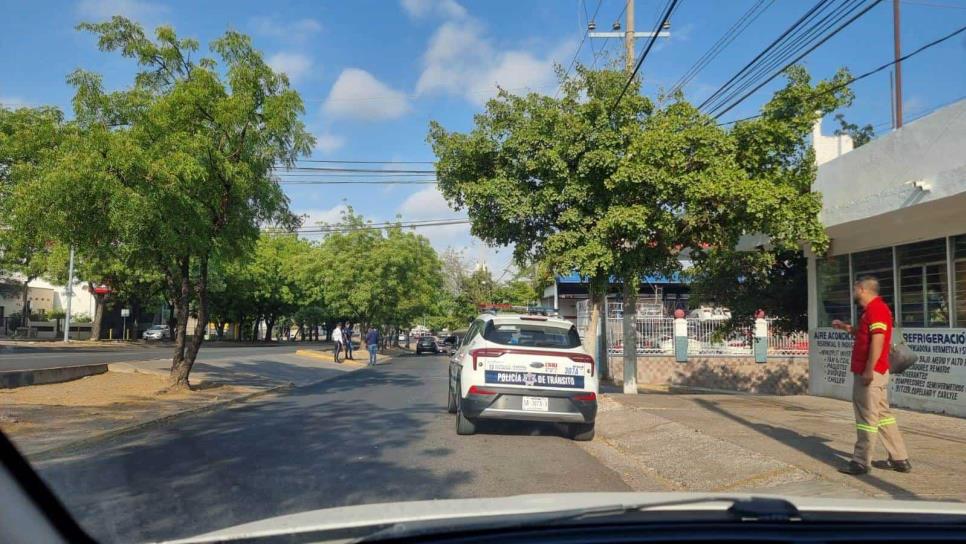 Tres vehículos se accidentan en el sector del Barrio de Culiacán