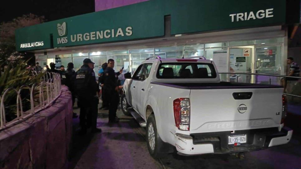 Hombre resulta herido de bala durante un asalto al sur de Culiacán