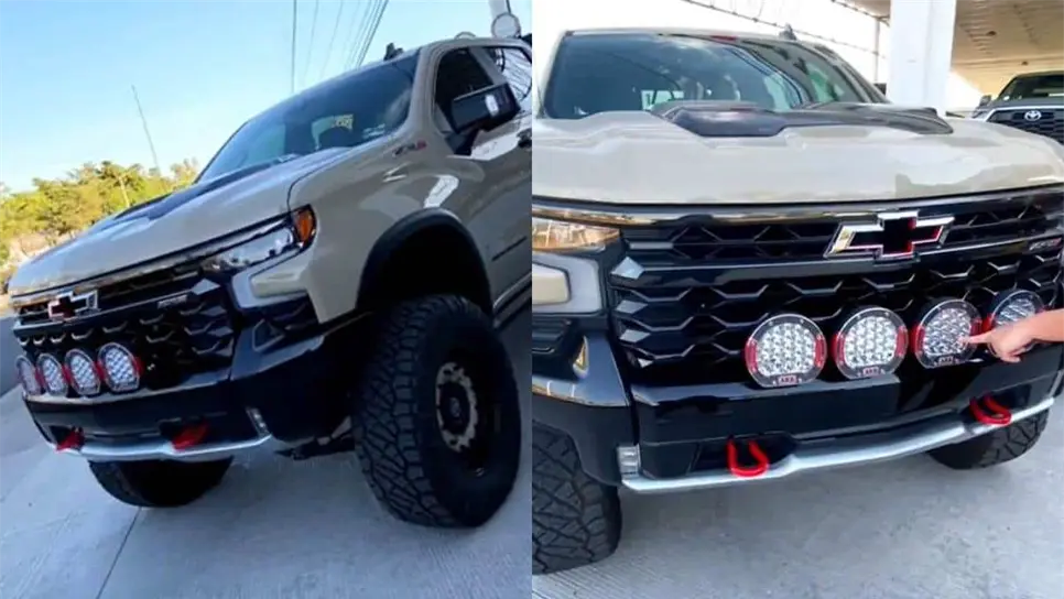 La camioneta es única y lujosa. FOTO: TikTok @vickydanno