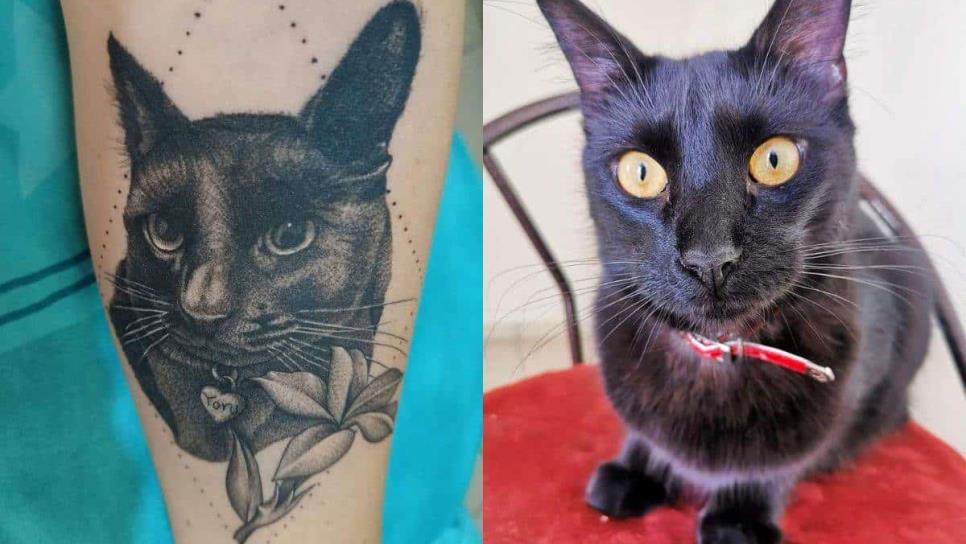 Mi gato murió y me tatué con sus cenizas: ¿Te animarías a llevar a tu difunto en la piel?