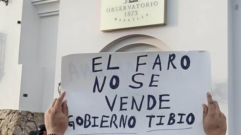 Alcalde de Mazatlán reprueba actos de vandalismo en manifestación ambientalista; afirma que es para hacer «grilla»