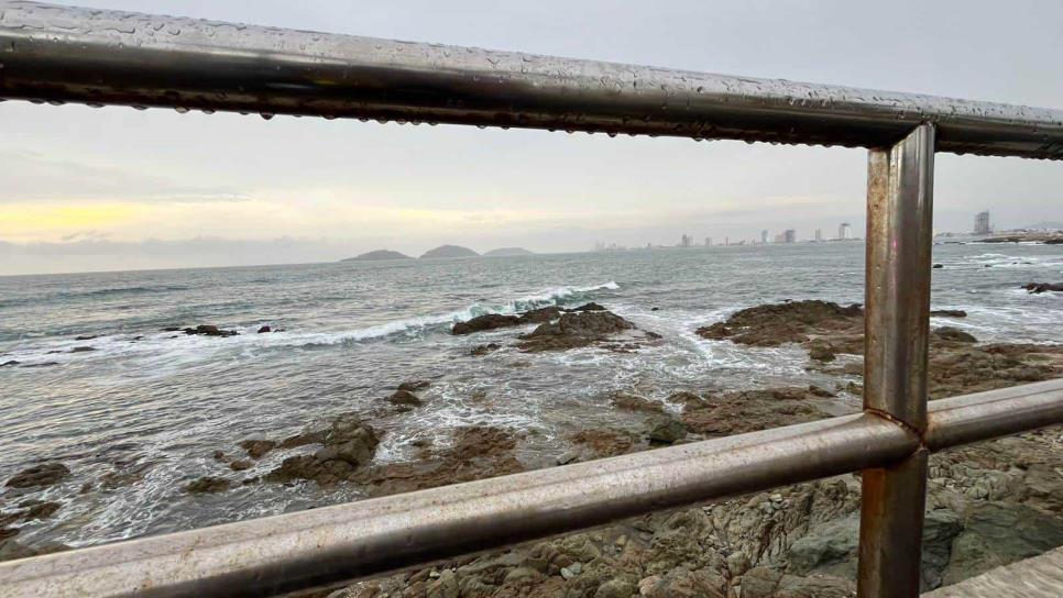 Clima en Mazatlán; día nublado y caluroso este 13 de julio en el puerto