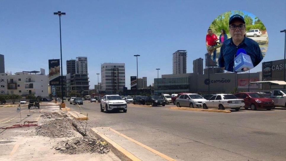 Alcalde de Mazatlán en contra de cobros en estacionamientos de plazas comerciales