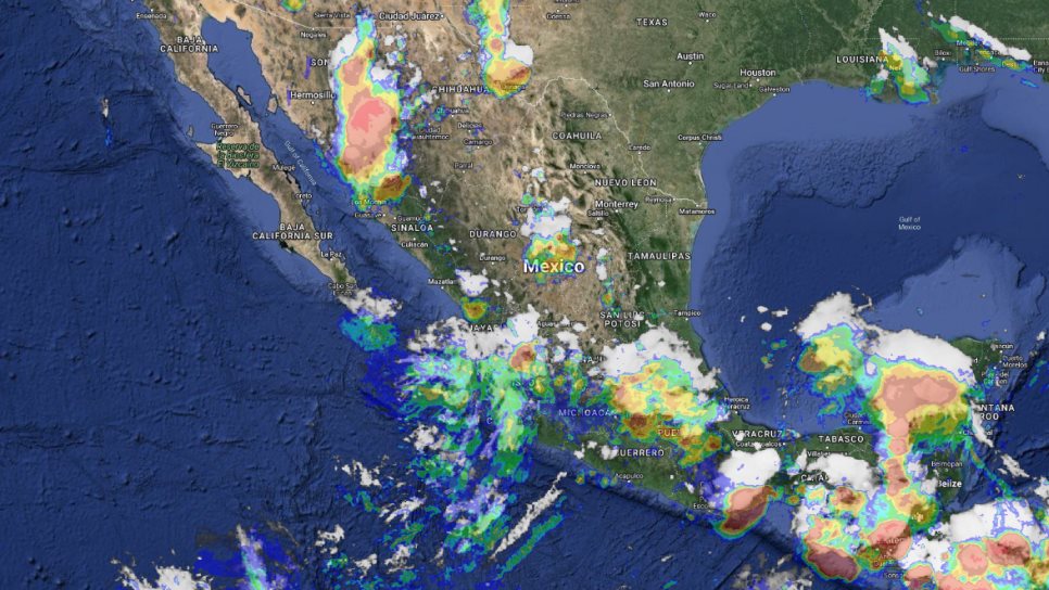 Se esperan lluvias muy fuertes en estos estados de México