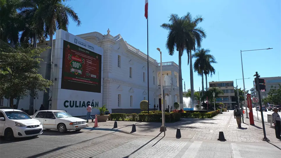 El Ayuntamiento de Culiacán. FOTO: Luz Noticias