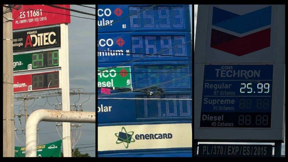 En Los Mochis se vende la gasolina más cara de Sinaloa
