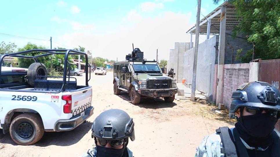 Confirman 1 detenido y 40 vehículos asegurados en balacera en Eldorado