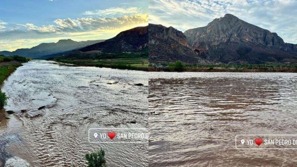 Así lucen los ríos de Sonora tras la primera lluvia de la temporada | FOTOS