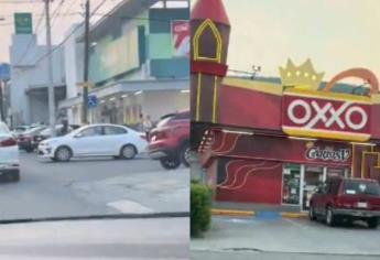 La impresionante tienda Oxxo que es un castillo, ¿dónde se encuentra? | VIDEO 