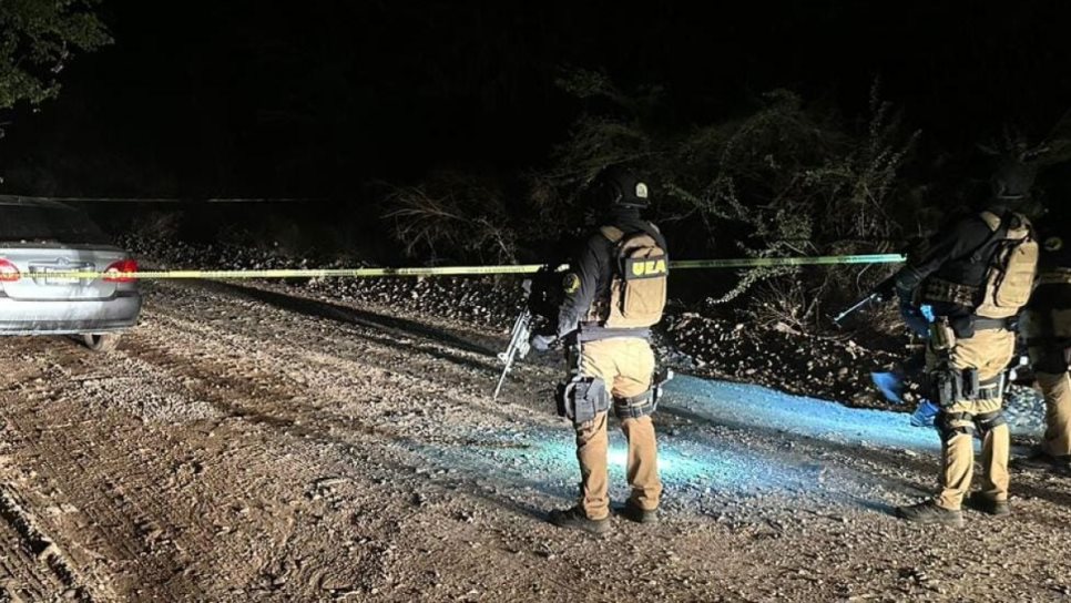 UEA libera a mujer secuestrada tras intenso operativo al oriente de Culiacán