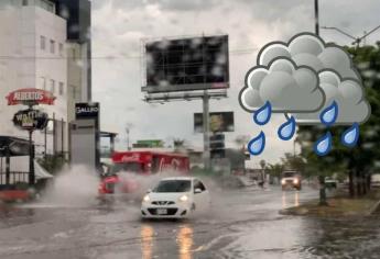 Más lluvias y temperaturas frescas para Culiacán este jueves, 27 de junio