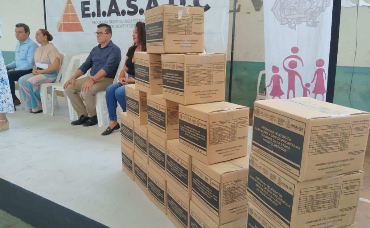 Llega a Mazatlán el «Programa de despensa de asistencia alimentaria» beneficiando a mil 651 familias