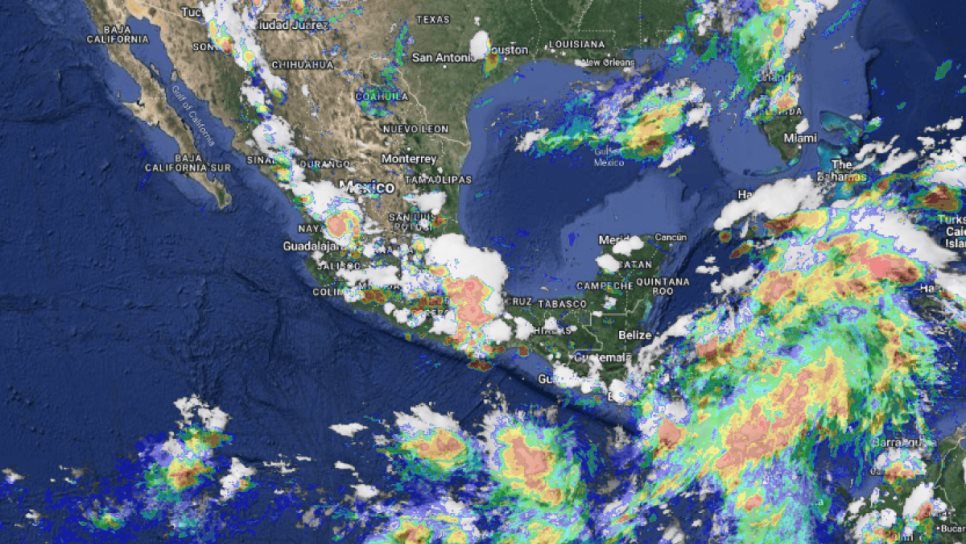 Nueva onda tropical se aproxima a la Península de Yucatán