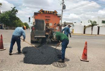 Habrá inversión de 1.5 millones de pesos para bacheo en Ahome