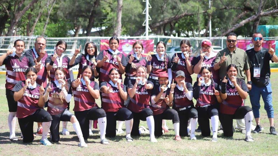 Sinaloa gana medalla de oro en Softbol Femenil de los Juegos Nacionales CONADE 