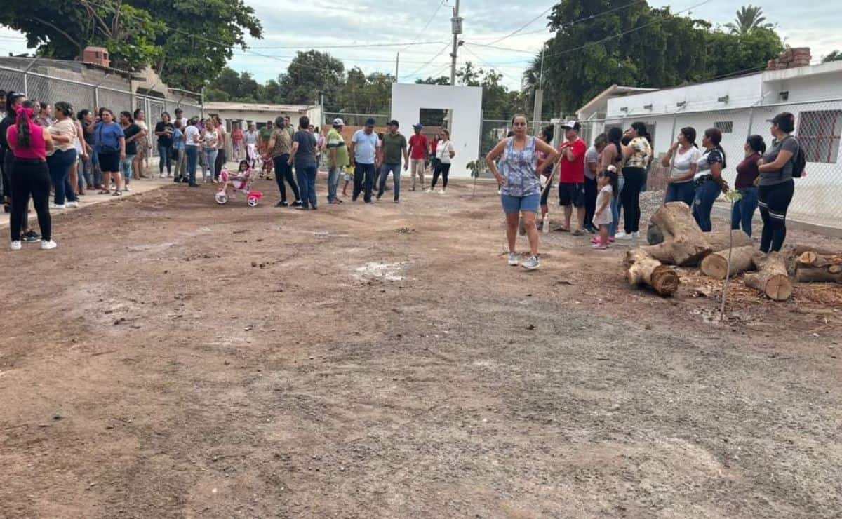 Vecinos de El Guayabo protestan porque quieren quitarles los terrenos del kinder