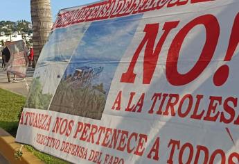 Recolectan firmas para detener la construcción de la Tirolesa en el Faro de Mazatlán