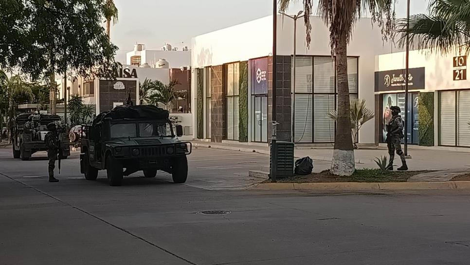 Tras operativo militar resguardan una residencia al norte de Culiacán