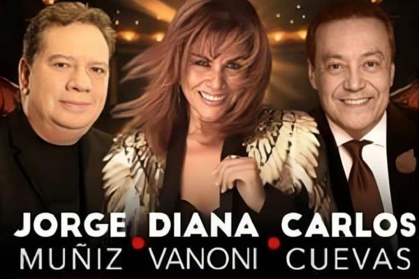 Jorge Muñiz, Diana Vanoni y Carlos Cuevas presentarán «Vamos haciendo un trío» en Mazatlán