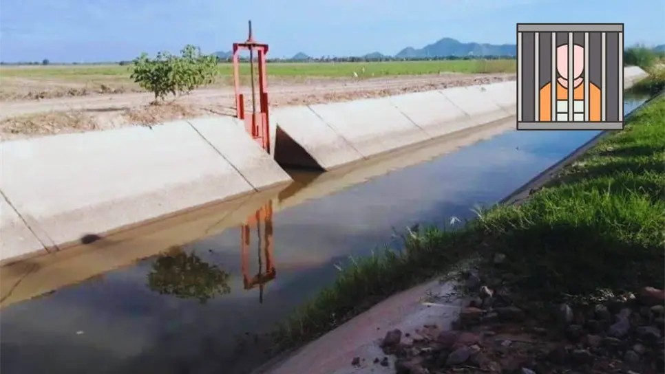 ¿Se castiga con cárcel? Estas son las consecuencias por robarse el agua en Sinaloa