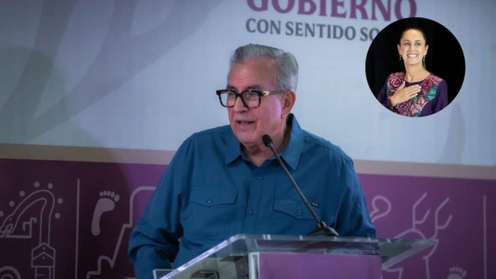 Claudia Sheinbaum visitará Sinaloa hasta que rinda protesta como Presidenta de México, confirma Rocha