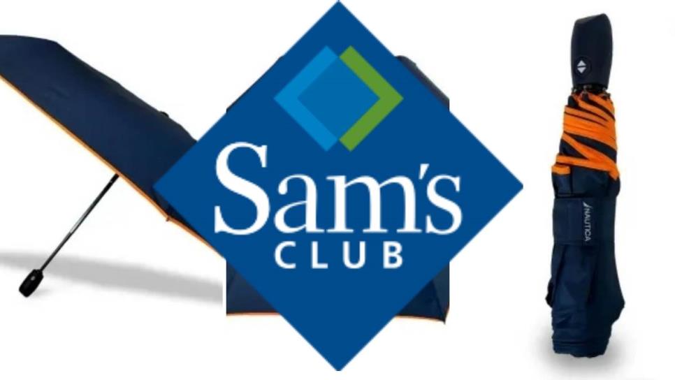 La paraguas Nautica que Sams Club remata para esta temporada de lluvias