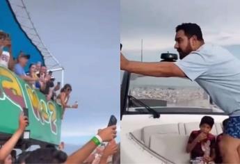 Turistas disfrutan de «mini concierto» de Alan de la Banda MS en Mazatlán | VIDEO