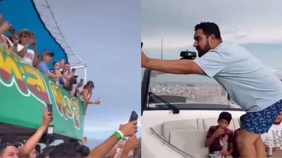 Turistas disfrutan de «mini concierto» de Alan de la Banda MS en Mazatlán | VIDEO