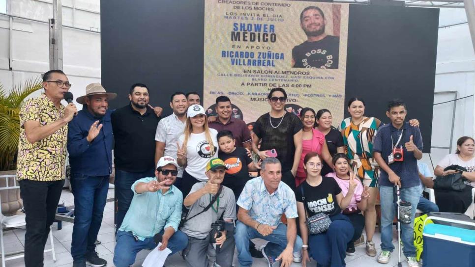 ¡Todos unidos por Ricardo! Realizan shower médico para solventar gastos en clínica particular