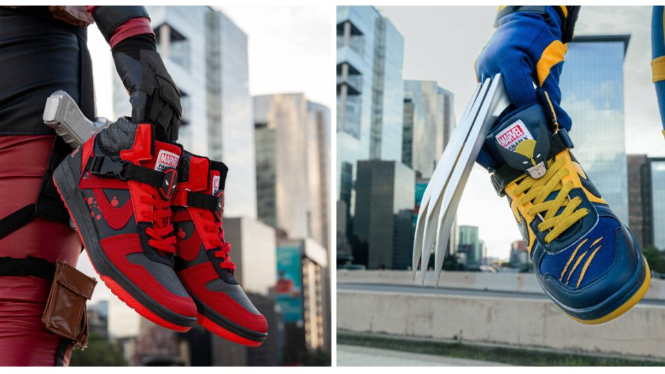 Conoce los tenis edición «Deadpool & Wolverine» de Panam