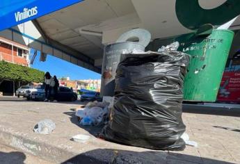 Los Mochis se inunda, pero de basura, Servicios Públicos carece de personal