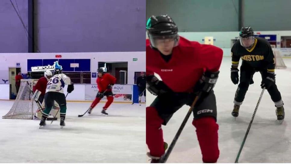 Hockey sobre hielo en Culiacán: aquí lo puedes practicar