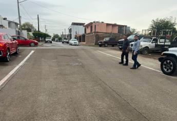 Rocha Moya y Gámez Mendívil entregan 4 obras de pavimentación en Culiacán