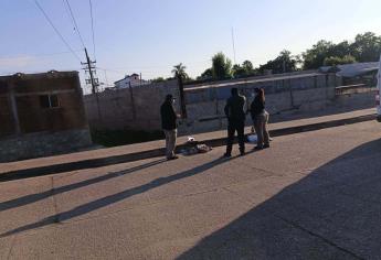 Indigente muere atropellado por un camión de jornaleros en Villa Juárez, Navolato