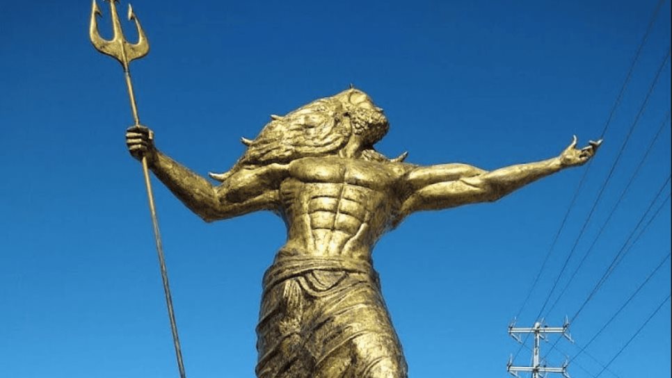 El Poseidón de Mazatlán, ¿dónde está y qué representa esta estatua en el puerto?