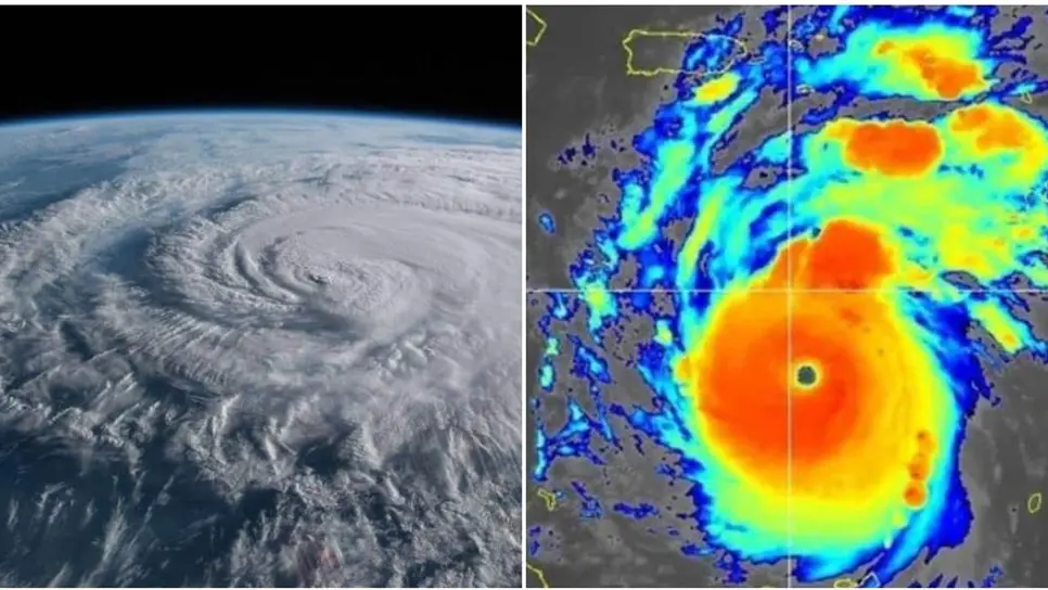 FOTO: Huracán Beryl.