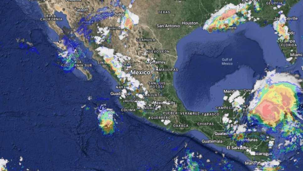 Se esperan lluvias fuertes en Sinaloa y otros estados de México