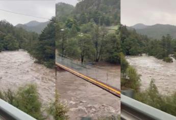 Arroyo Cerocahui deja aportaciones en Presa Huites