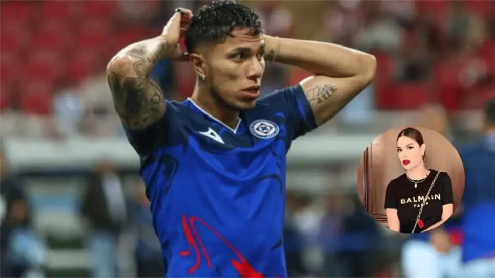 FOTO: Carlos Salcedo y su hermana.