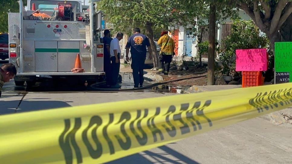 Incendio en vivienda de Mazatlán deja pérdida total en segunda planta