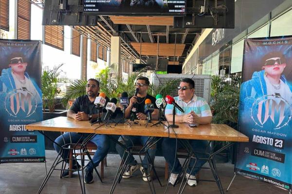 Óscar Maydon llega a Los Mochis con su «Tour Distorsión 2024» 