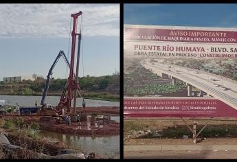 Así va el Puente del Malecón Nuevo con Santa Fe en Culiacán; ¿cuándo quedará listo?