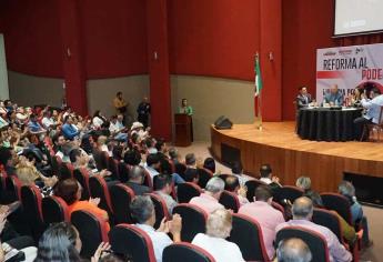 «Es tiempo de que la justicia sea del pueblo y para el pueblo», inicia Foro Nacional de Reforma al Poder Judicial