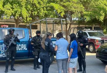 Policías localizan ebria a menor que movilizó a todos Mochis; fue entregada a su familia