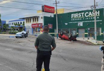 Muere joven durante el choque en Culiacán y dos persona más resultan heridas