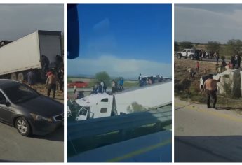 Tráiler cargado con indocumentados choca en Sonora; reportan tres muertos