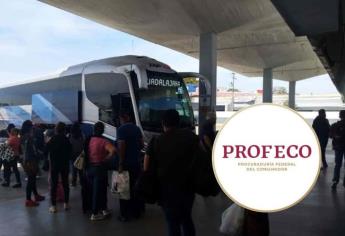 Profeco advierte a turistas que viajarán en autobús estas vacaciones