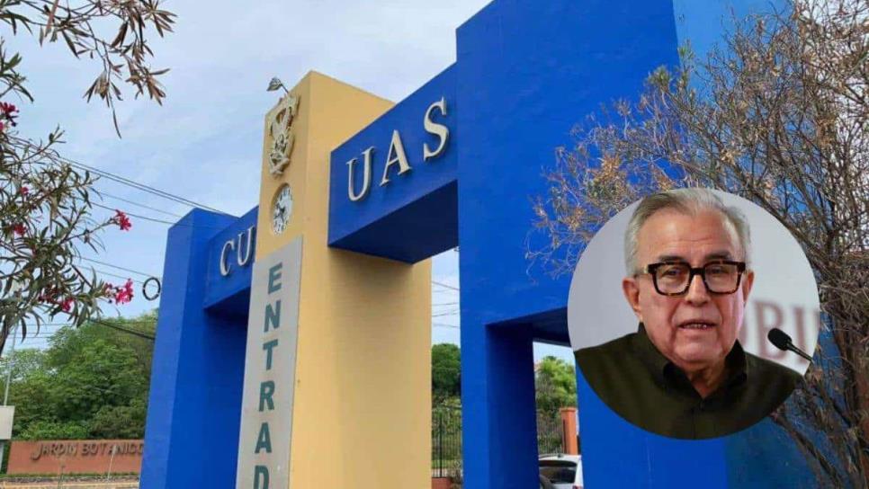 Rocha Moya refrenda su disposición al diálogo con la UAS