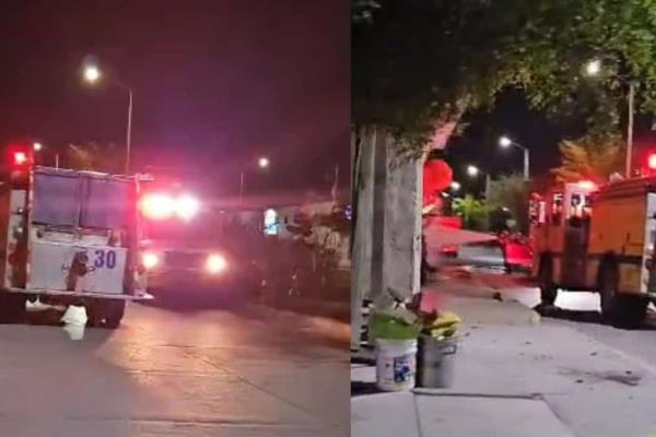 Fuego arrasa con restaurante de mariscos en Los Mochis